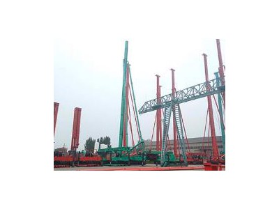甘肃长螺旋桩机-河北鼎峰工程公司订制30米长螺旋钻机